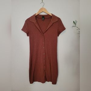 Wild Fable (Target) button-down mini dress